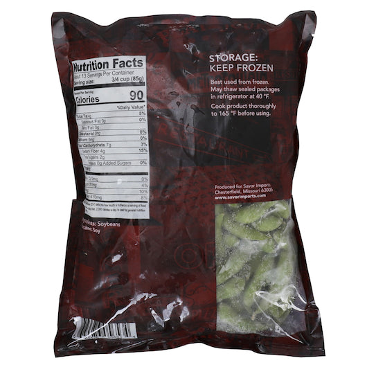 Savor Imports EDAMAME IN PODS, 6 x 2.5 lb Case - DOT product image 2