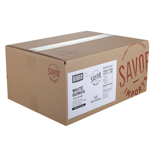 Savor Imports WHITE QUINOA, 6 x 4 lb Case - DOT product image 4