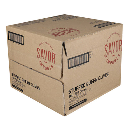Seville Stuffed Queen Olives, 100-120 Count, Bulk, 4 x 1 GA Case - DOT product image 5