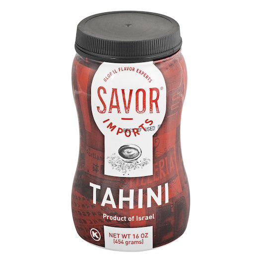 Savor Brands Roasted Ground Sesame Tahini Paste, 16 Ounce -- 12 - DOT product image 1