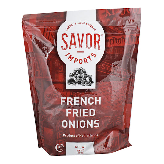 Savor Imports French Fried Onions, 6 x 24 oz Case - Fruit & Sides