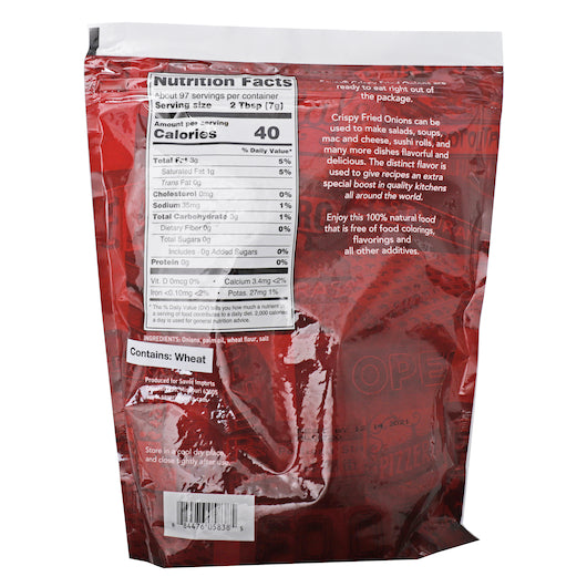 Savor Imports Crispy Fried Onions (24 Oz) - DOT product image 2