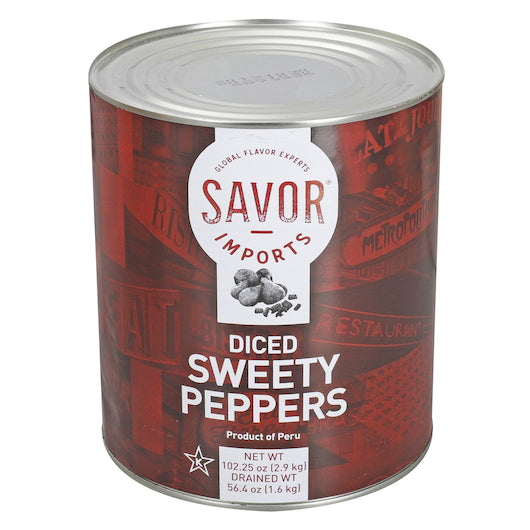 Peppadew Diced Mild Red Pepper, 105 Ounce - 2 per case. - DOT product image 1