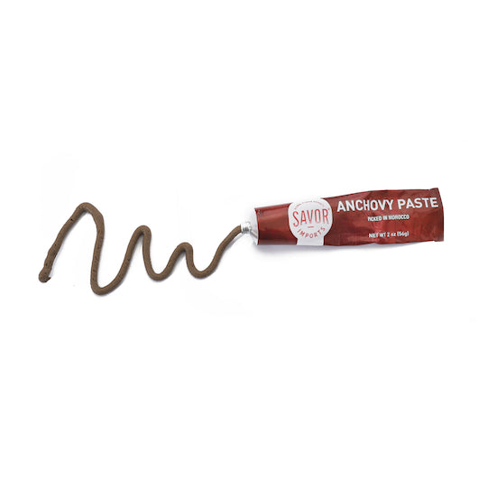 Savor Anchovy Paste Inner Pack, 12 x 2 oz Case - Condiments & Sauces