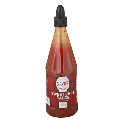 Mae Ploy Sweet Chili Sauce, 12 x 23.7 fl oz Case - Condiments & Sauces