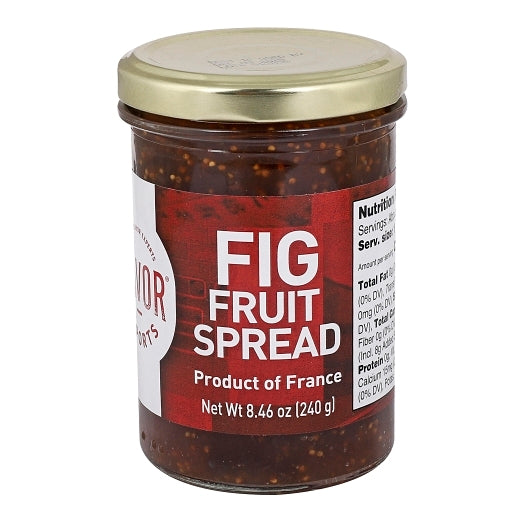 Savor Fig Fruit Spread, 6 x 8.46 oz Case - Condiments & Sauces