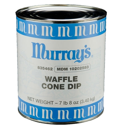 J Hungerford Smith Chocolate Waffle Cone Enrobing, 3 x 7.5 lb Case - DOT product image 3