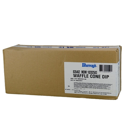 J Hungerford Smith Chocolate Waffle Cone Enrobing, 3 x 7.5 lb Case - DOT product image 8