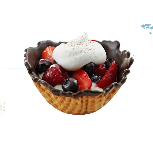 J Hungerford Smith Chocolate Waffle Cone Enrobing, 3 x 7.5 lb Case - DOT product image 5