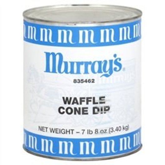 J Hungerford Smith Chocolate Waffle Cone Enrobing, 3 x 7.5 lb Case - Breakfast Foods