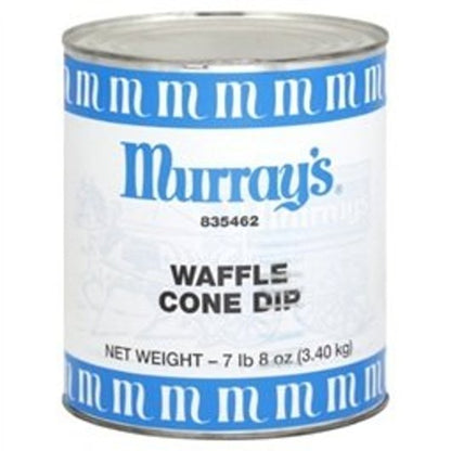 J Hungerford Smith Chocolate Waffle Cone Enrobing, 3 x 7.5 lb Case - Breakfast Foods
