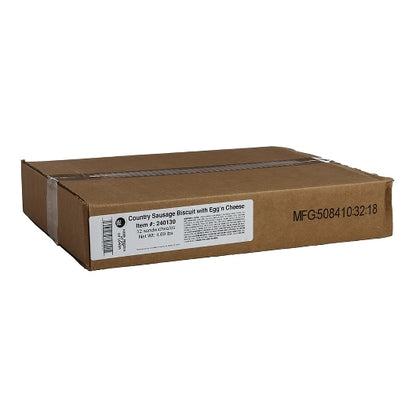 Day N Night Individually Wrapped Sausage, Egg and Cheese Biscuit, 12 x 6.25 oz Case - DOT product image 3