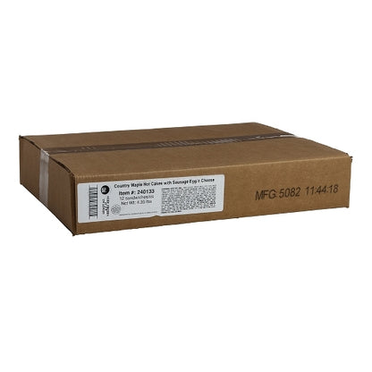 Day N Night Individually Wrapped Sausage, Egg &Cheese Maple Hot Cake, 12 x 5.8 oz Case - DOT product image 3