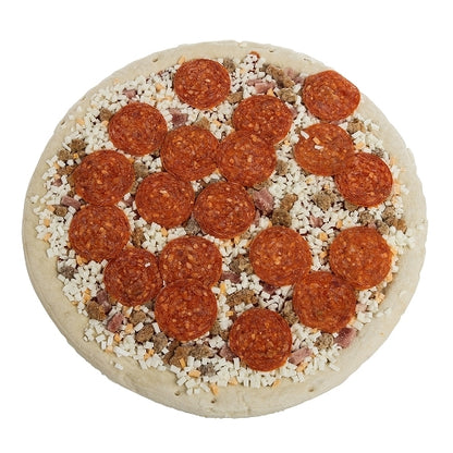 Day N Night 12" Individually Wrapped 5 Meat Pizza, 6 x 30.94 oz Case - DOT product image 2