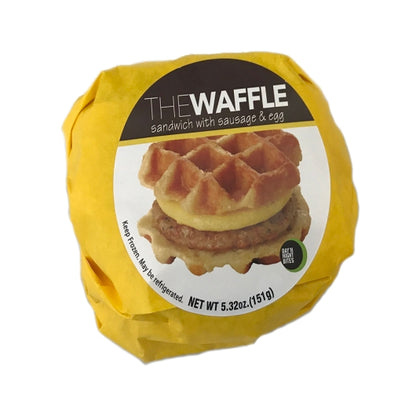 Day 'N Night Bites Waffle Sandwich, 12 x 5.32 oz Case - Breakfast Foods