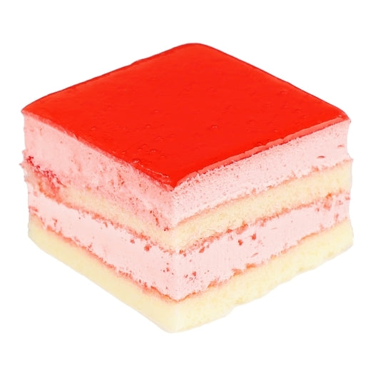 King's Pastry Strawberry Mini Mousse Cake, precut, 1 x 3.25 lb Case - Bakery & Desserts