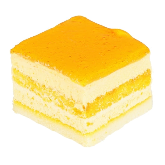 King's Pastry Mango Mini Mousse Cake, precut, 1 x 3.25 lb Case - Bakery & Desserts