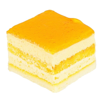 King's Pastry Mango Mini Mousse Cake, precut, 1 x 3.25 lb Case - Bakery & Desserts
