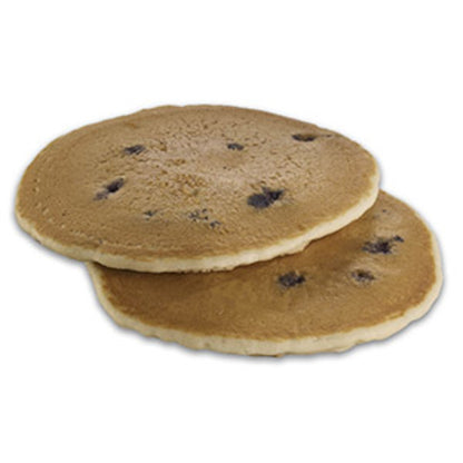 Krusteaz 4.5 Inch Blueberry Pancake, 8 x 1.505 oz Case - Breakfast Foods
