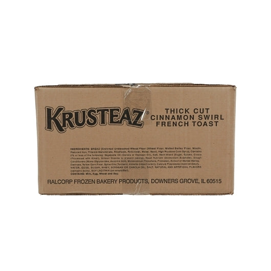 Krusteaz 5/8" Thick Cut Cinnamon Swirl French Toast, 12 x 1.993 oz Case - DOT product image 8
