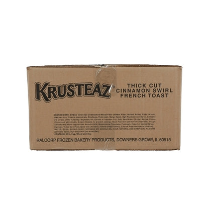 Krusteaz 5/8" Thick Cut Cinnamon Swirl French Toast, 12 x 1.993 oz Case - DOT product image 8