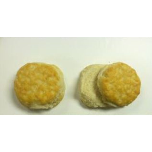 Bakery Chef 3 Inch Easy Split Buttermilk BISCUIT, 120 x 2.504 oz Case - Bakery & Desserts