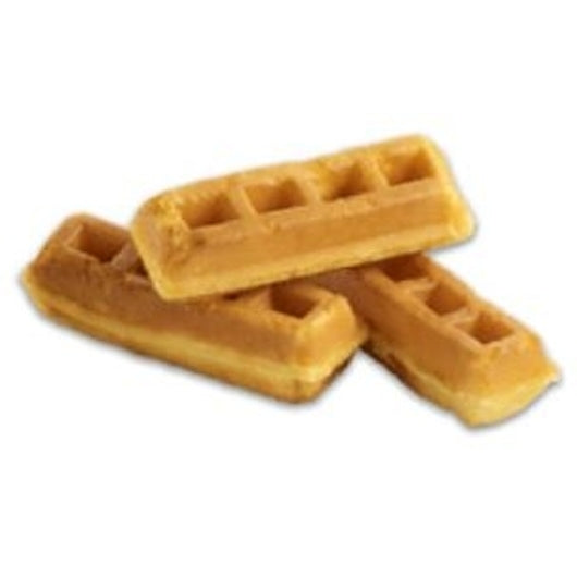 Krusteaz 4" x 1" Premium Belgian Waffle Stick, 9 x 0.776 oz Case - Breakfast Foods