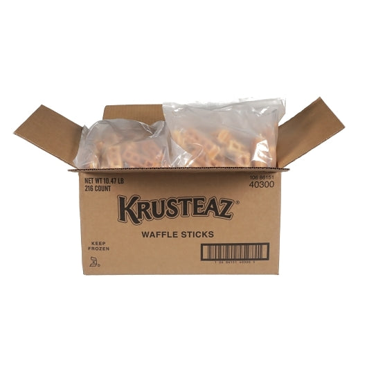 Krusteaz 4" x 1" Premium Belgian Waffle Stick, 9 x 0.776 oz Case - DOT product image 4