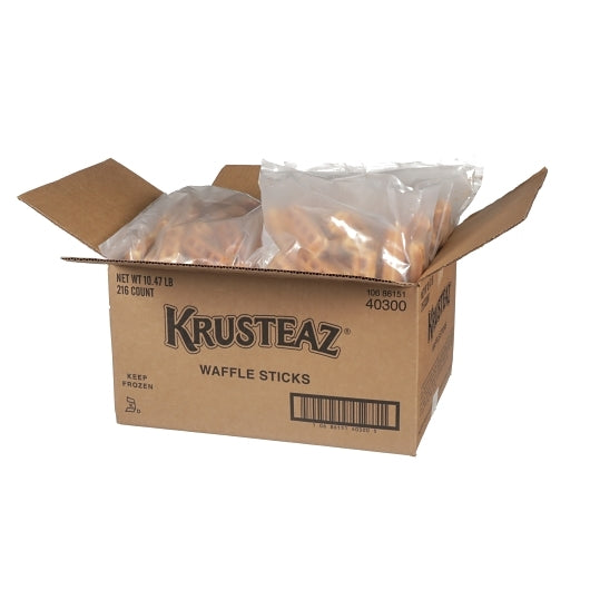 Krusteaz 4" x 1" Premium Belgian Waffle Stick, 9 x 0.776 oz Case - DOT product image 3