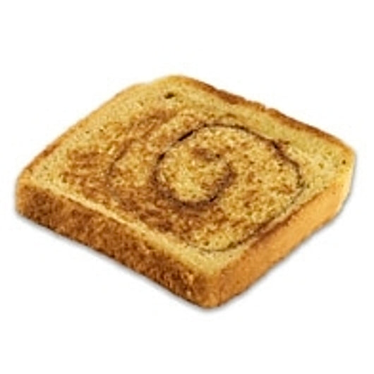 Krusteaz 3/4" Thick Cut Cinnamon Swirl French Toast, 6 x 2.557 oz Case - Breads, Rolls & Buns