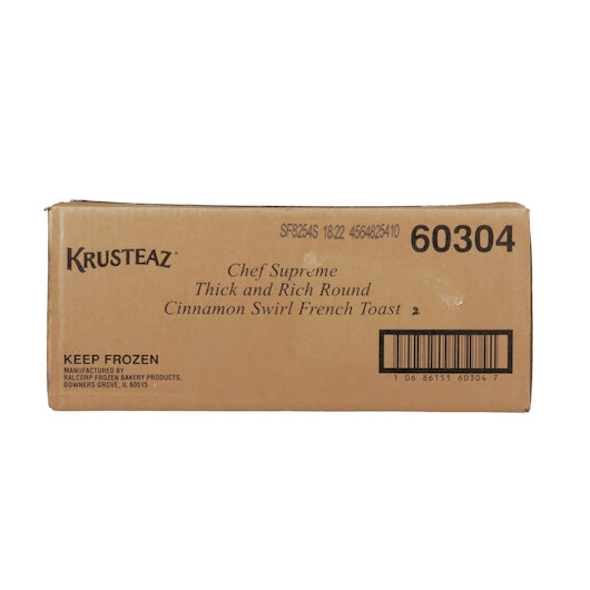 Krusteaz Thick 'N' Rich Round Cinnamon Swirl French Toast, 12 x 2.61 oz Case - DOT product image 4