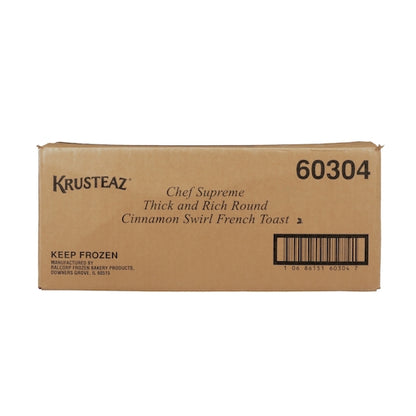 Krusteaz Thick 'N' Rich Round Cinnamon Swirl French Toast, 12 x 2.61 oz Case - DOT product image 7