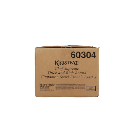 Krusteaz Thick 'N' Rich Round Cinnamon Swirl French Toast, 12 x 2.61 oz Case - DOT product image 8