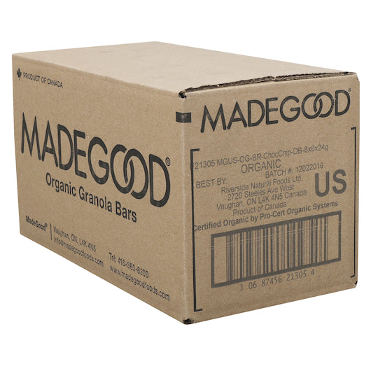 MadeGood Chocolate Chip Granola Snack Bar, 6 x 6 ct Case - DOT product image 5