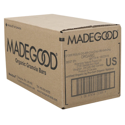 MadeGood Chocolate Chip Granola Snack Bar, 6 x 6 ct Case - DOT product image 5