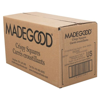 MadeGood Vanilla Crispy Squares, 6 x 6 ct Case - DOT product image 2