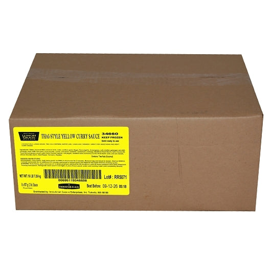 InnovAsian Cuisine Thai Yellow Curry Sauce, 8 x 2 lb Case - DOT product image 5