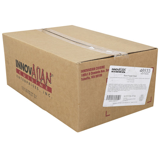InnovAsian Cuisine Black Pepper Steak, 3 x 5.19 lb Case - DOT product image 7