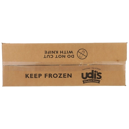 Udis Gluten Free DOUBLE CHOCOLATE MUFFIN, 36 x 3 oz Case - GS1 closed shipping case image
