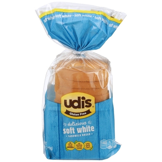 Udis Delicious White Bread, 8 x 12 oz Case - DOT product image 2