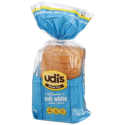 Udis Delicious White Bread, 8 x 12 oz Case - DOT product image 6