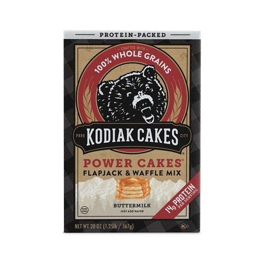 Kodiak Cakes Buttermilk Power Cakes Pancake Mix, 6 x 20 oz Case - Bakery & Desserts
