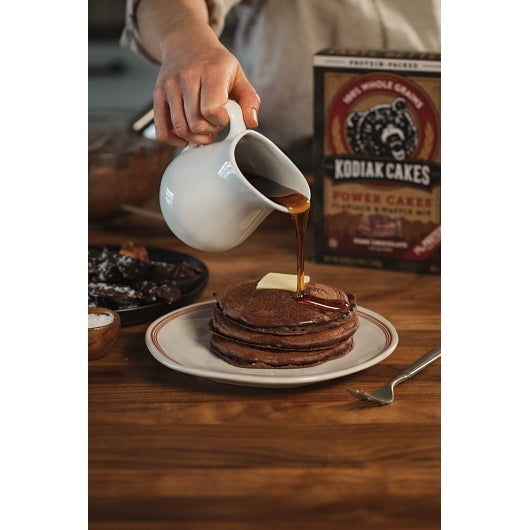 Kodiak Cakes Dark Chocolate Protein Flapjack and Waffle Mix, 6 x 18 oz Case - DOT product image 2