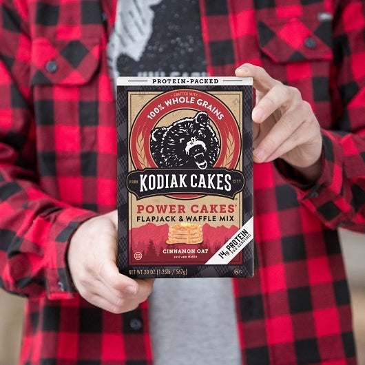 Kodiak Cinnamon Oat Flapjack Power Cakes, 6 x 20 oz Case - DOT product image 4