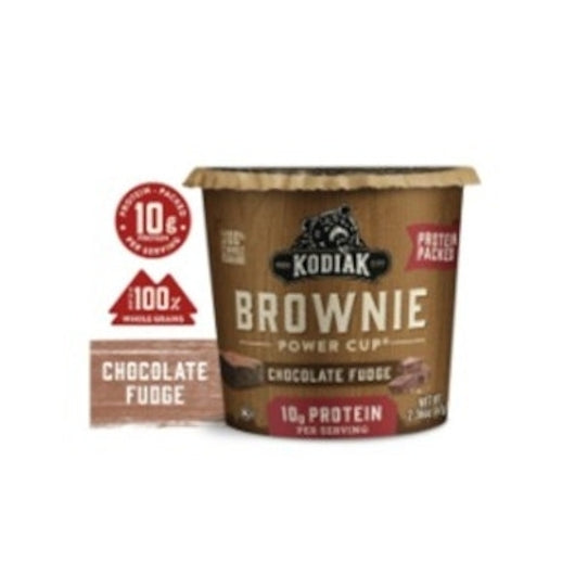 Kodiak Cakes Chocolate Fudge Brownie Mix In A Cup, 12 x 2.36 oz Case - Bakery & Desserts