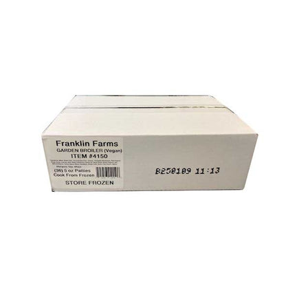Franklin Farms Garden Broiler Veggie Burger, 1 x 36 ct Case - DOT product image 4