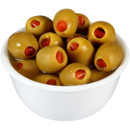 Early California Pimento Stuffed Queen Olives Jar, 12 x 7 oz Case - DOT product image 3