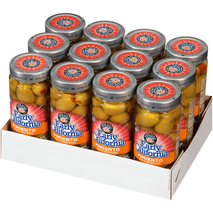 Early California Pimento Stuffed Queen Olives Jar, 12 x 7 oz Case - DOT product image 6
