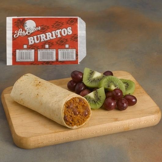 Los Cabos Beef, Bean & Red Chili Burrito, 72 x 72 x 4 oz Case - Prepared Foods