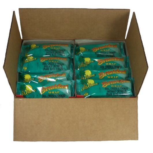 Los Cabos SAUSAGE, Egg & CHEESE BREAKFAST BURRITO, 24 x 24 x 3.6 oz Case - DOT product image 4